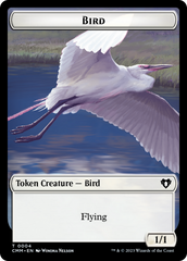 Copy (54) // Bird Double-Sided Token [Commander Masters Tokens] | Empire Gaming NC