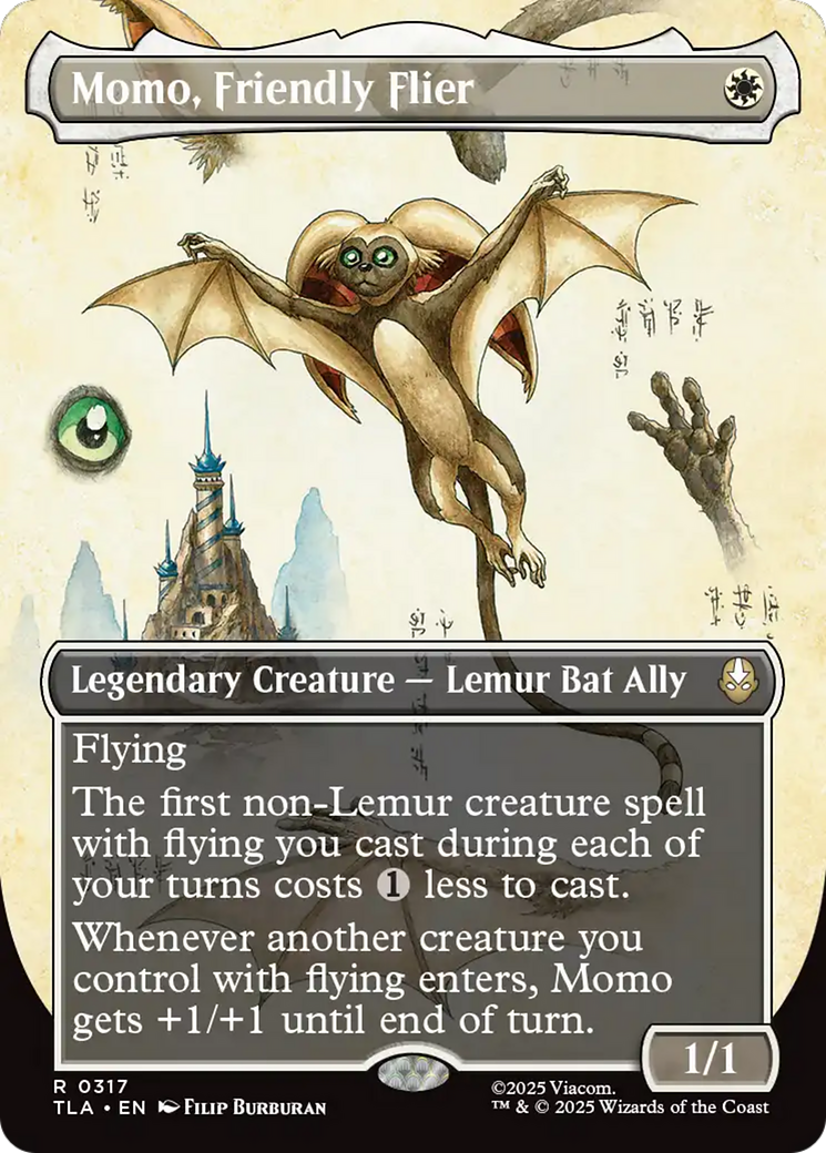 Momo, Friendly Flier (Borderless) [Avatar: The Last Airbender] | Empire Gaming NC