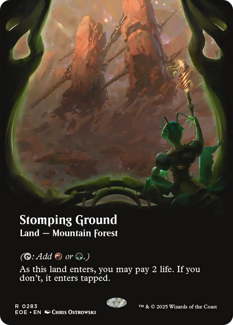 Stomping Ground (Borderless) [Edge of Eternities] | Empire Gaming NC