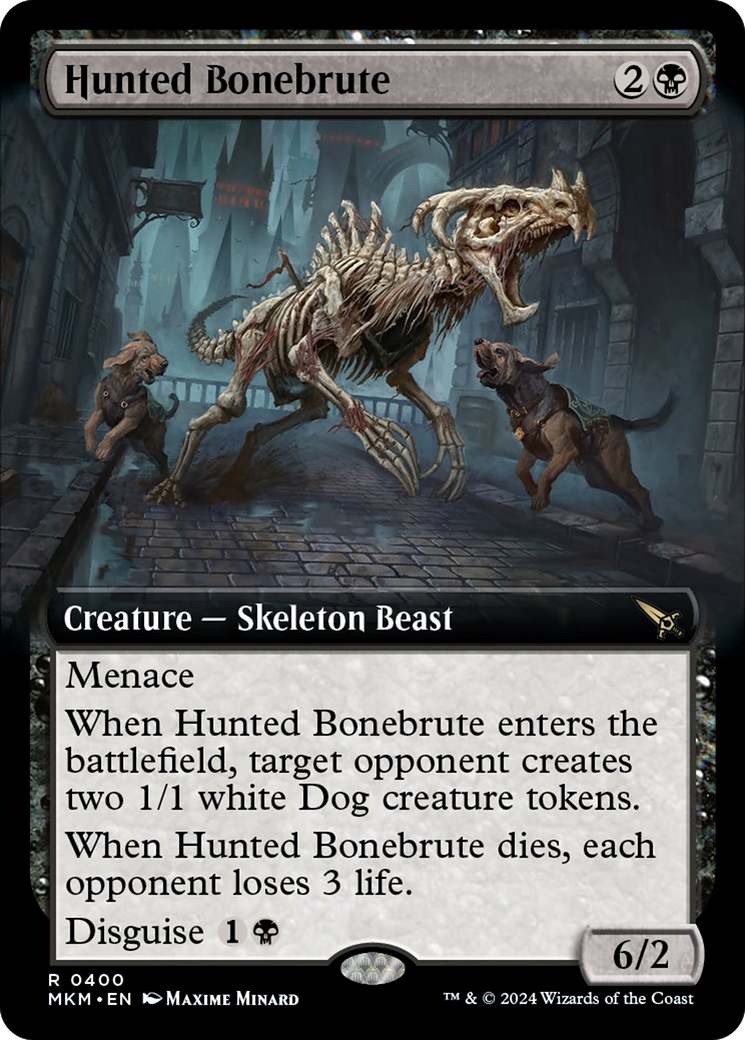 Hunted Bonebrute (Extended Art) [Murders at Karlov Manor] | Empire Gaming NC