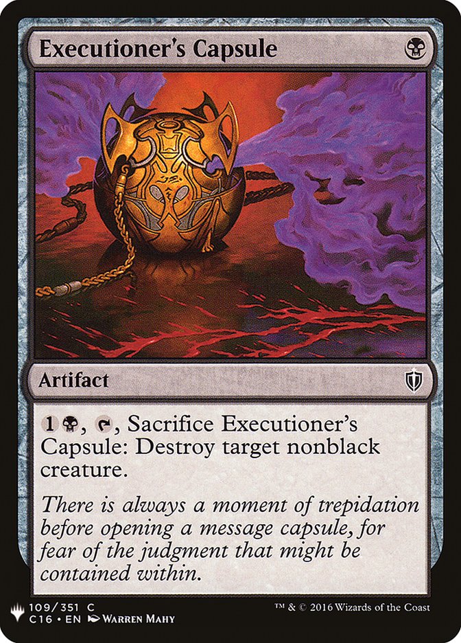Executioner's Capsule [Mystery Booster] | Empire Gaming NC