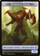 Phyrexian Goblin // Phyrexian Golem Double-Sided Token [Phyrexia: All Will Be One Tokens] | Empire Gaming NC