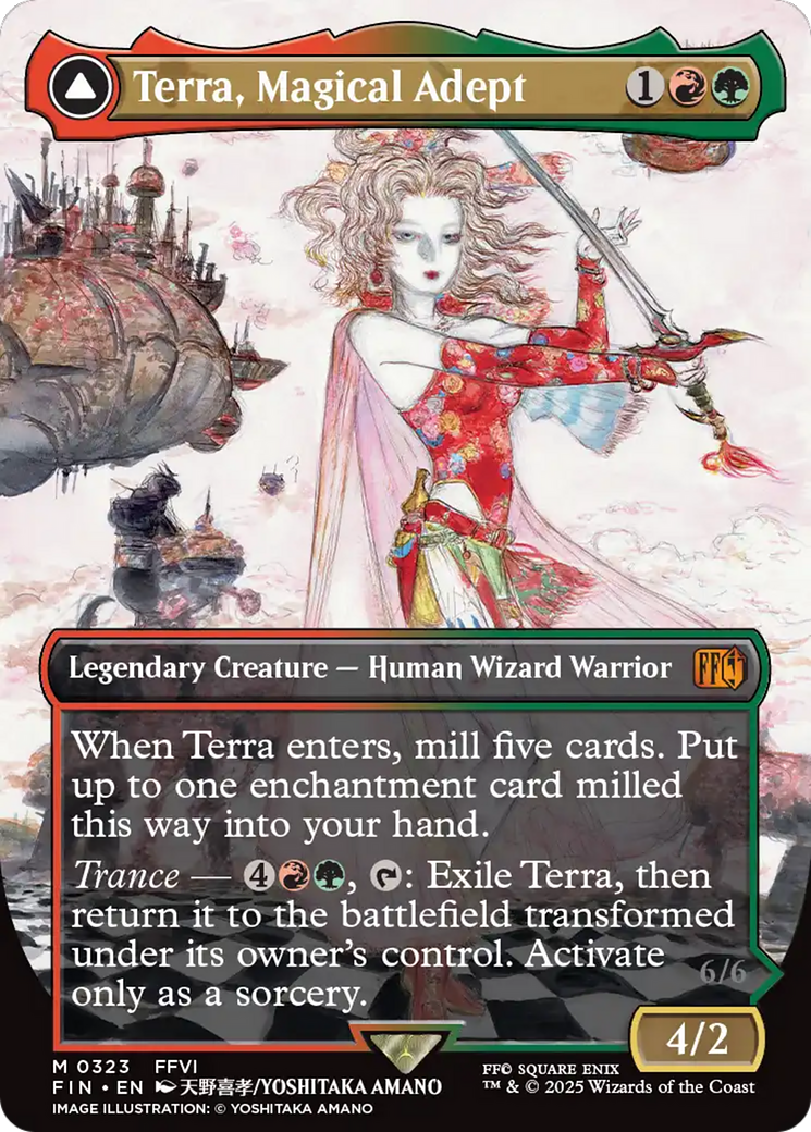 Terra, Magical Adept // Esper Terra (Borderless) [FINAL FANTASY] | Empire Gaming NC