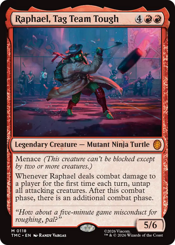 Raphael, Tag Team Tough [Teenage Mutant Ninja Turtles Commander] | Empire Gaming NC