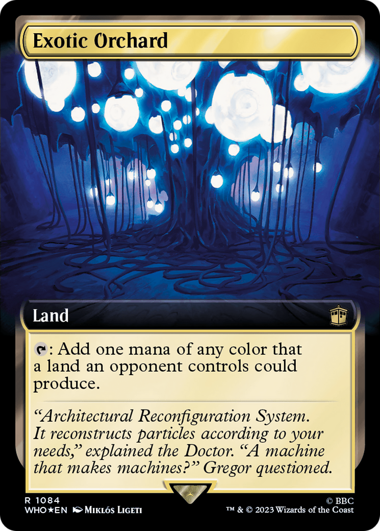 Exotic Orchard (Extended Art) (Surge Foil) [Doctor Who] | Empire Gaming NC