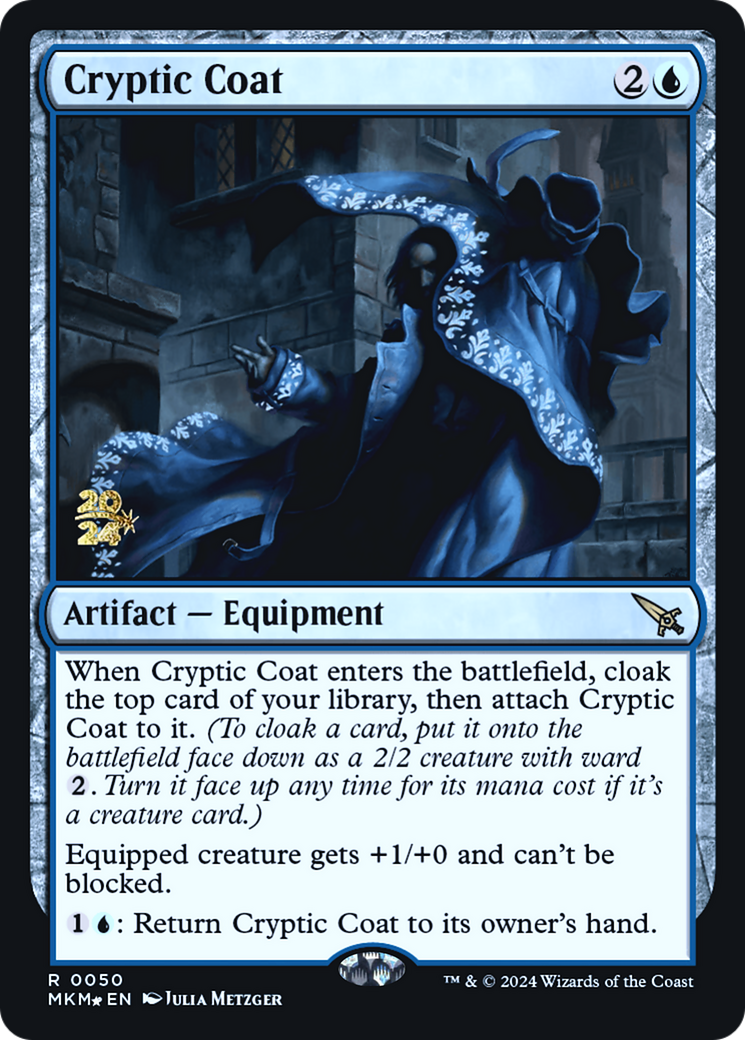 Cryptic Coat [Murders at Karlov Manor Prerelease Promos] | Empire Gaming NC