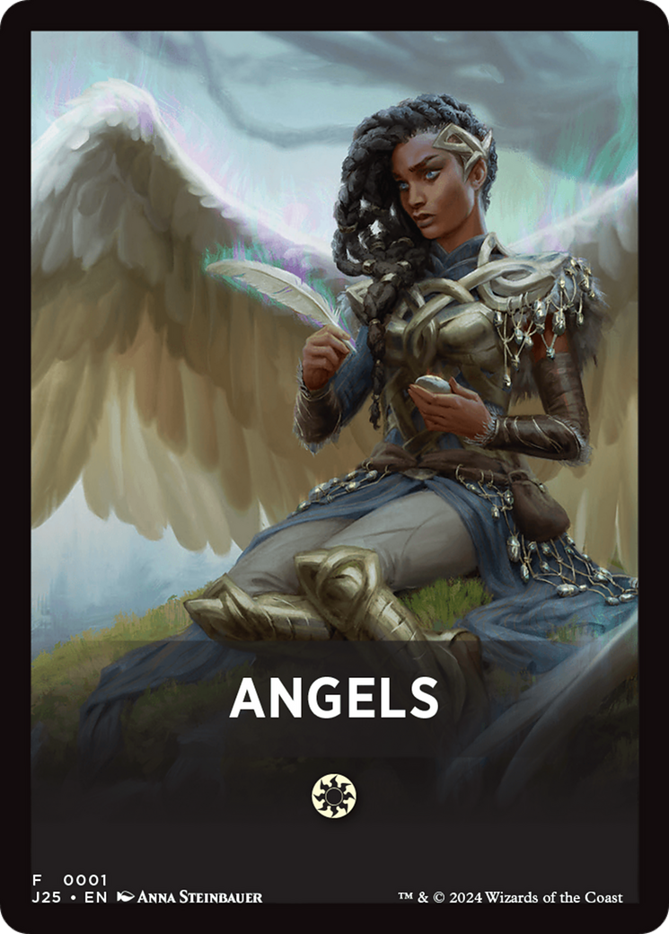 Angels Theme Card [Foundations Jumpstart Front Cards] | Empire Gaming NC