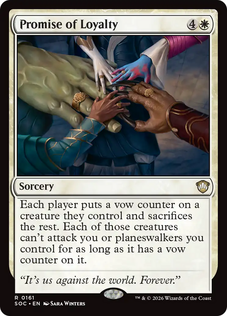 Promise of Loyalty [Secrets of Strixhaven Commander] | Empire Gaming NC