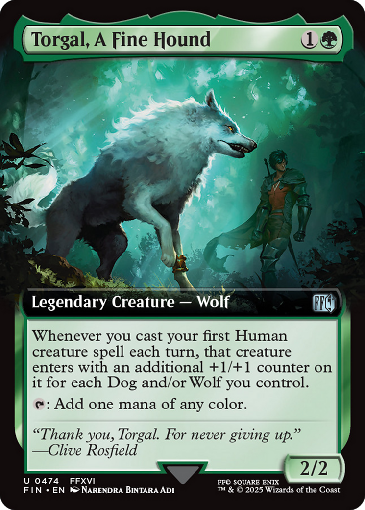 Torgal, A Fine Hound (Extended Art) [FINAL FANTASY] | Empire Gaming NC
