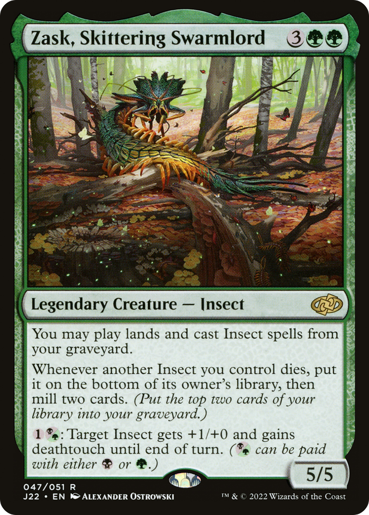 Zask, Skittering Swarmlord [Jumpstart 2022] | Empire Gaming NC