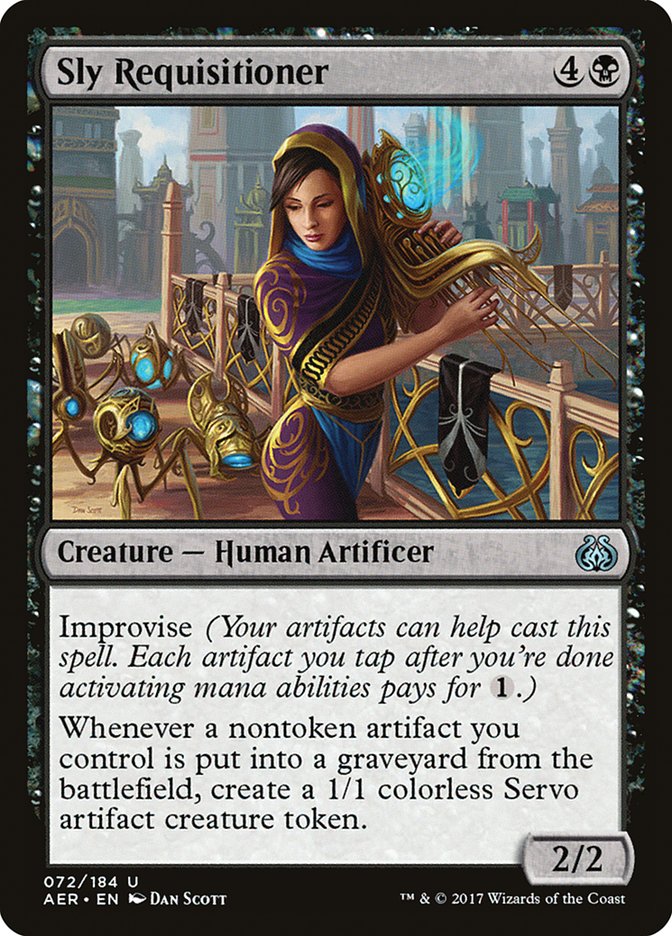 Sly Requisitioner [Aether Revolt] | Empire Gaming NC