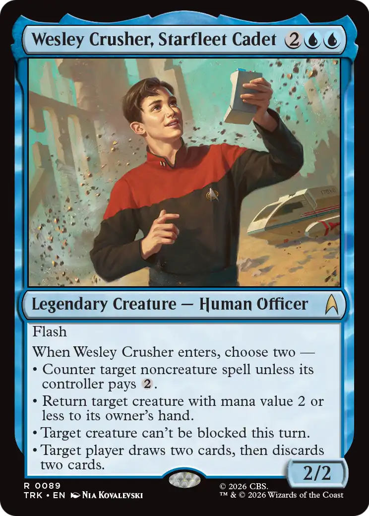 Wesley Crusher, Starfleet Cadet [Star Trek] | Empire Gaming NC