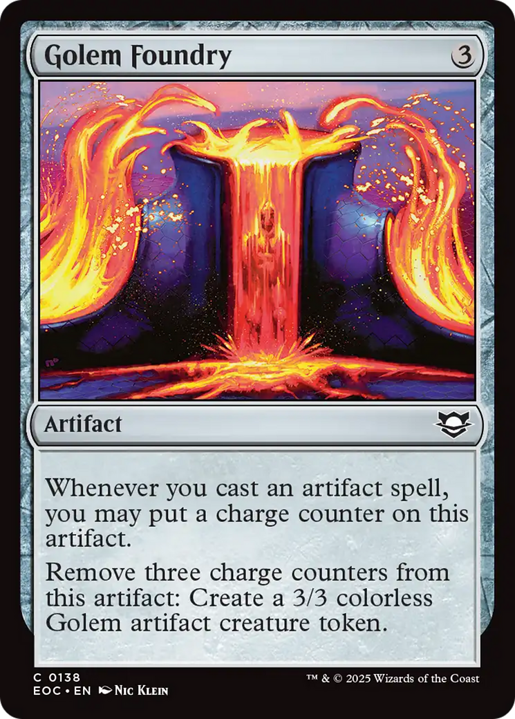 Golem Foundry [Edge of Eternities Commander] | Empire Gaming NC