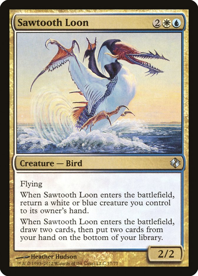 Sawtooth Loon [Duel Decks: Venser vs. Koth] | Empire Gaming NC