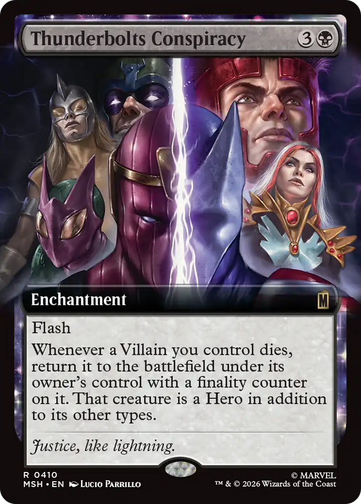Thunderbolts Conspiracy (Extended Art) [Marvel Super Heroes] | Empire Gaming NC