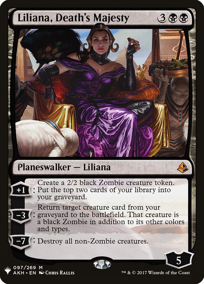 Liliana, Death's Majesty [The List] | Empire Gaming NC