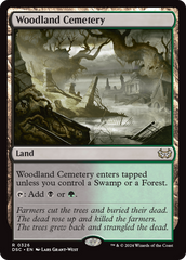 Woodland Cemetery [Duskmourn: House of Horror Commander] | Empire Gaming NC