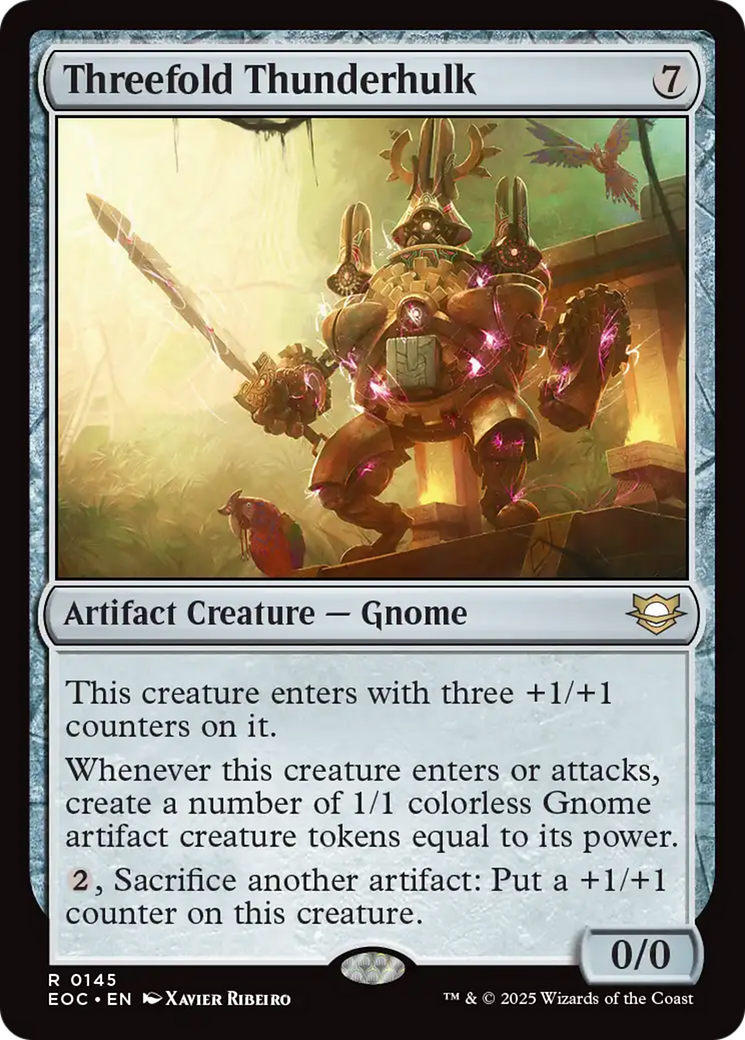 Threefold Thunderhulk [Edge of Eternities Commander] | Empire Gaming NC