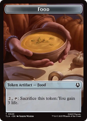 Food (0020) // Ally (0007) Double-Sided Token [Avatar: The Last Airbender Tokens] | Empire Gaming NC