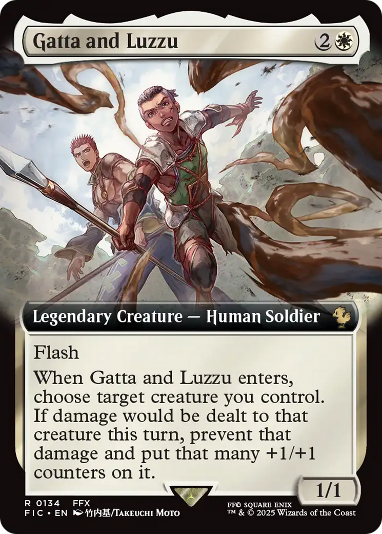 Gatta and Luzzu (Extended Art) [FINAL FANTASY Commander] | Empire Gaming NC