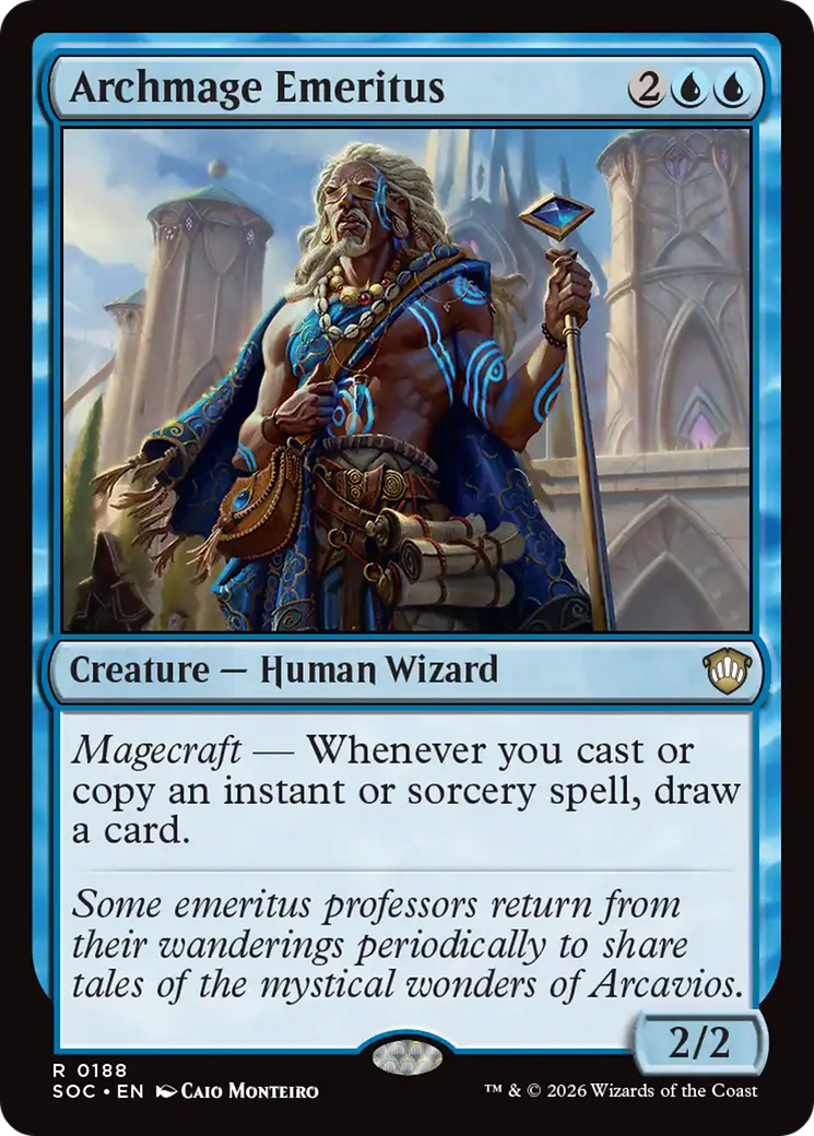 Archmage Emeritus [Secrets of Strixhaven Commander] | Empire Gaming NC
