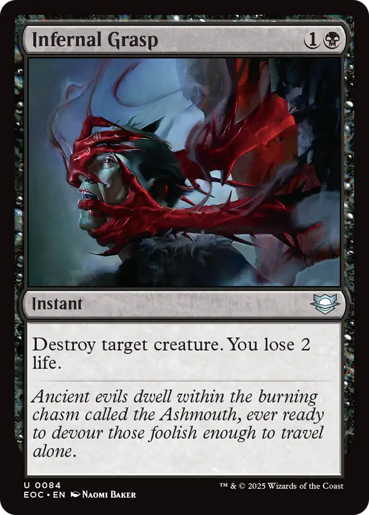 Infernal Grasp [Edge of Eternities Commander] | Empire Gaming NC