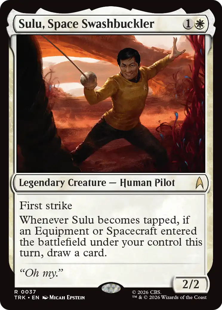 Sulu, Space Swashbuckler [Star Trek] | Empire Gaming NC