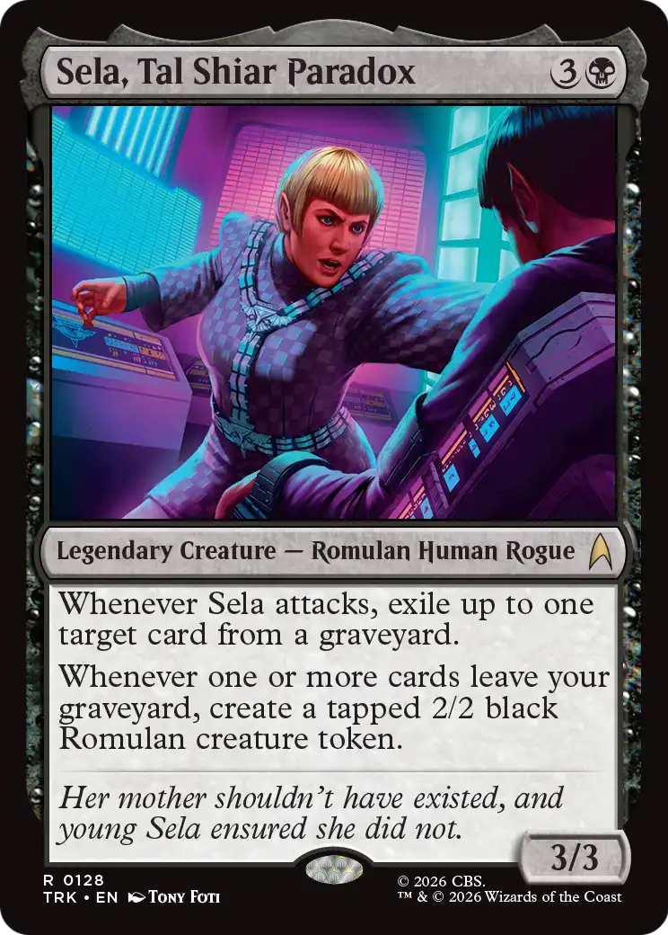 Sela, Tal Shiar Paradox [Star Trek] | Empire Gaming NC