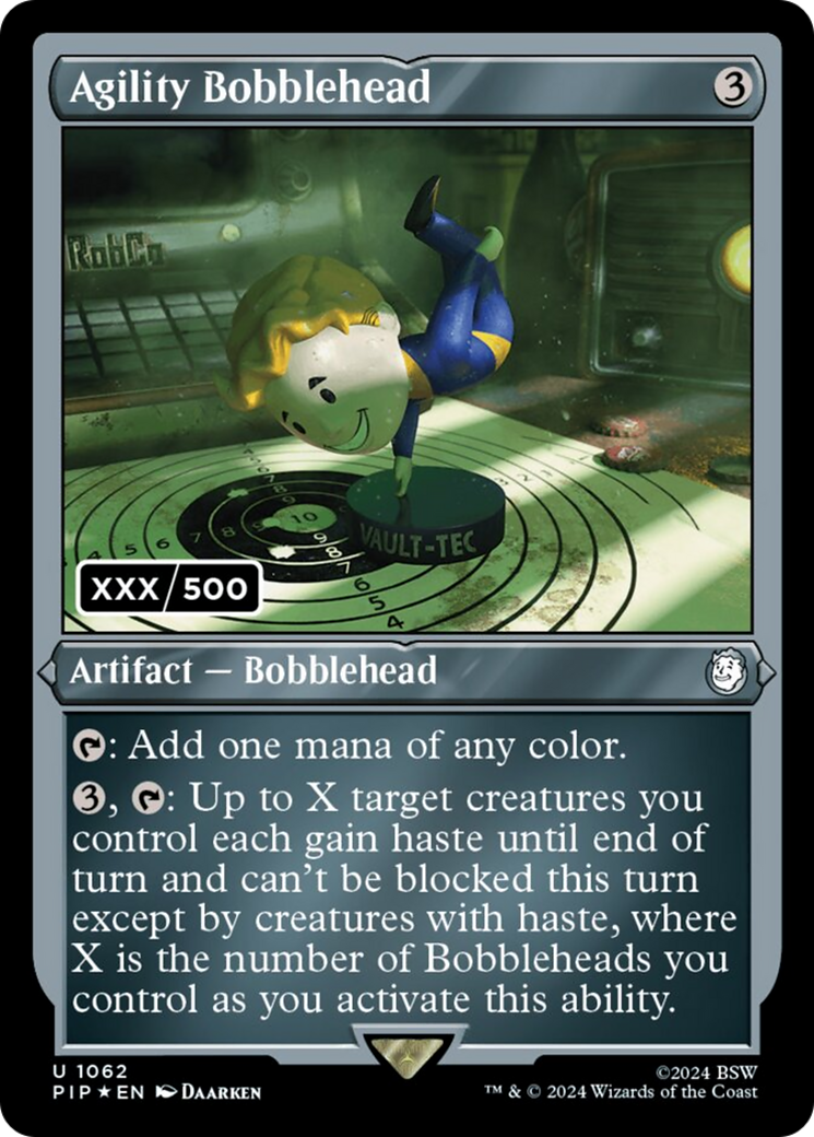 Agility Bobblehead (Serial Numbered) [Fallout] | Empire Gaming NC