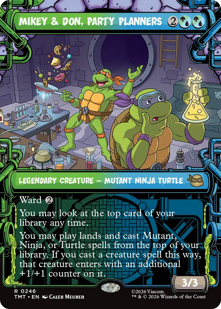 Mikey & Don, Party Planners (Showcase) [Teenage Mutant Ninja Turtles] | Empire Gaming NC