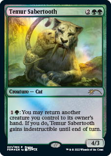 Temur Sabertooth [Year of the Tiger 2022] | Empire Gaming NC