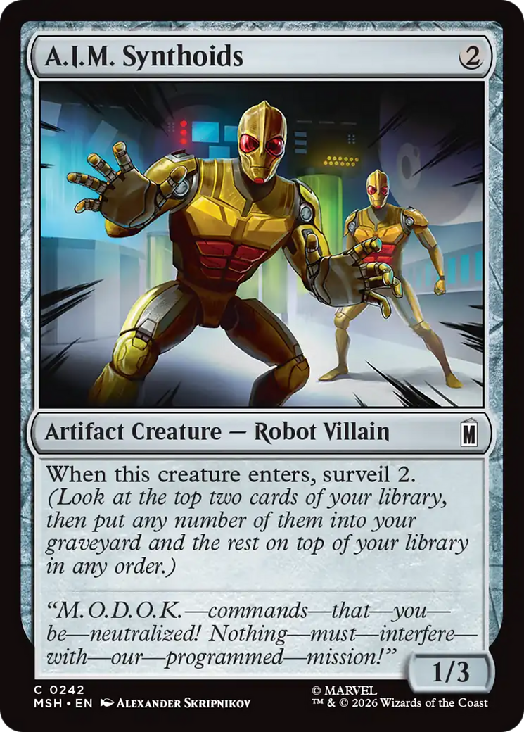 A.I.M. Synthoids [Marvel Super Heroes] | Empire Gaming NC