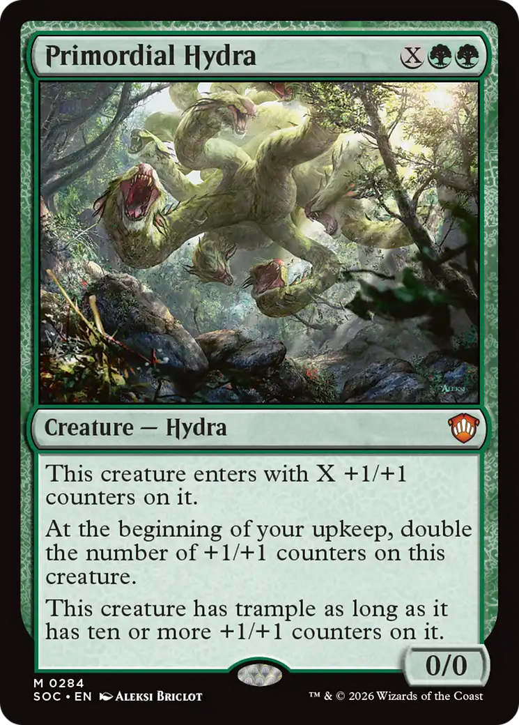 Primordial Hydra [Secrets of Strixhaven Commander] | Empire Gaming NC
