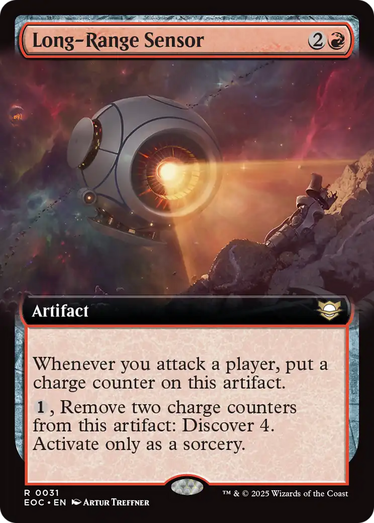 Long-Range Sensor (Extended Art) [Edge of Eternities Commander] | Empire Gaming NC