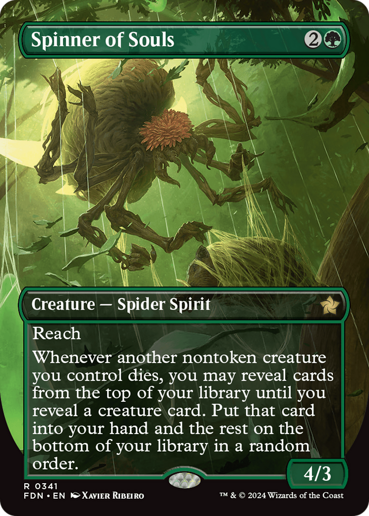 Spinner of Souls (Borderless) [Foundations] | Empire Gaming NC