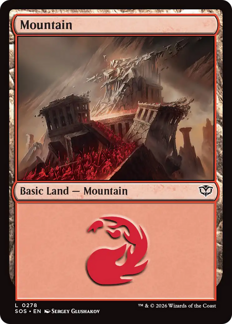 Mountain (0278) [Secrets of Strixhaven] | Empire Gaming NC