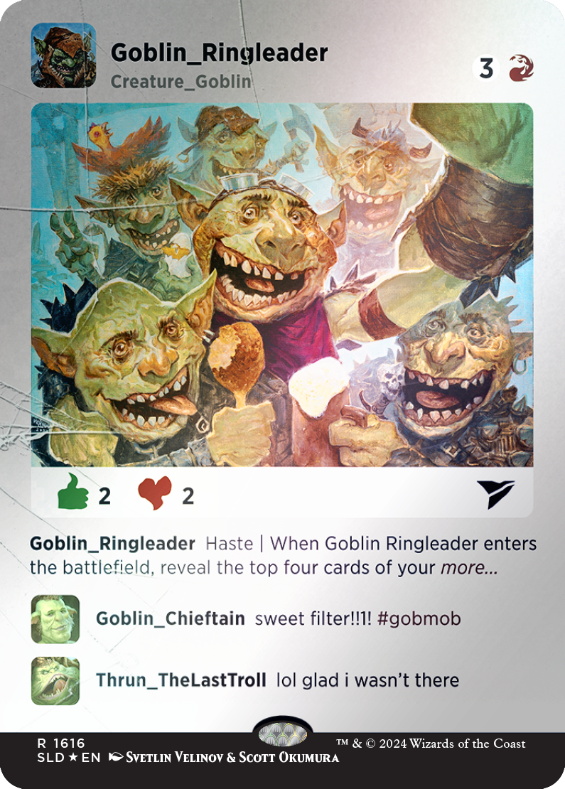 Goblin Ringleader (Rainbow Foil) [Secret Lair Drop Series] | Empire Gaming NC