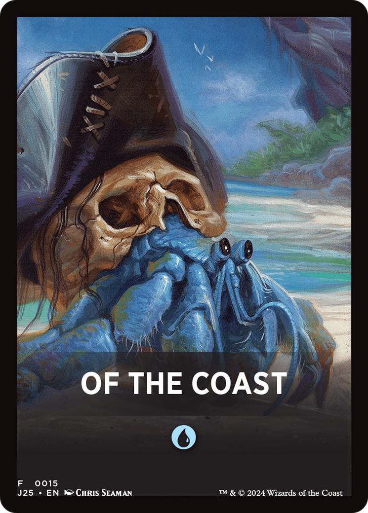 Of The Coast Theme Card [Foundations Jumpstart Front Cards] | Empire Gaming NC