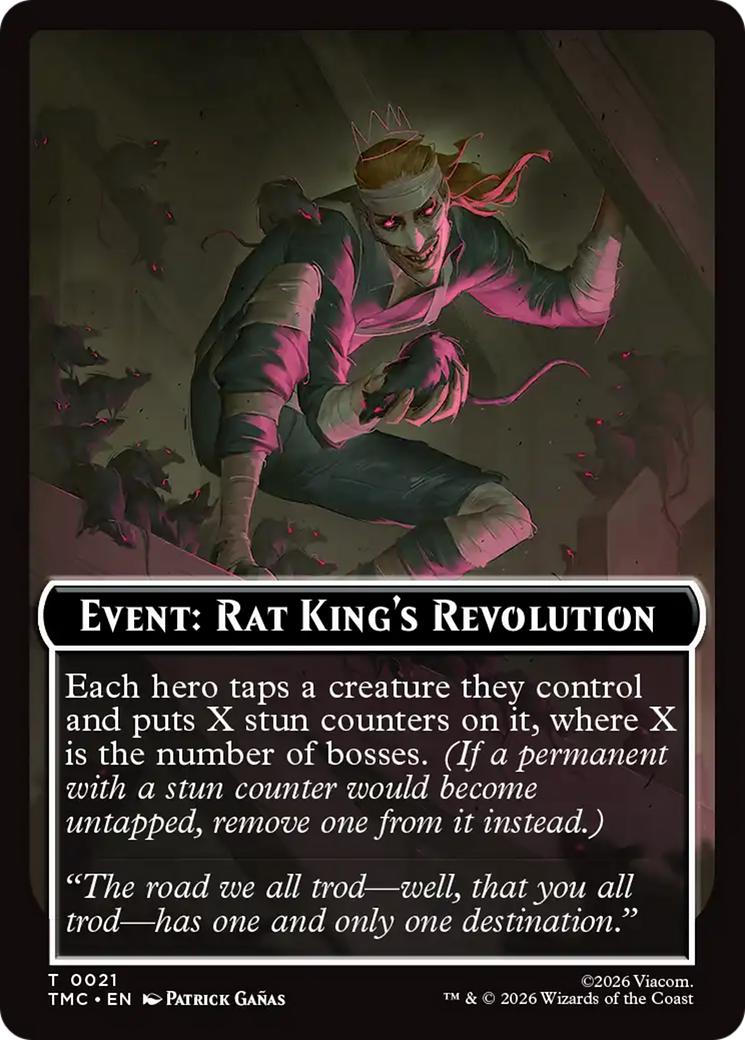 Event: Rat King's Revolution [Teenage Mutant Ninja Turtles Commander Tokens] | Empire Gaming NC