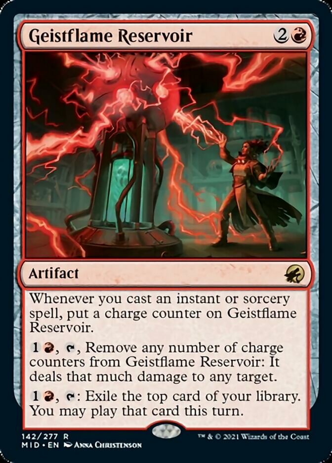 Geistflame Reservoir [Innistrad: Midnight Hunt] | Empire Gaming NC