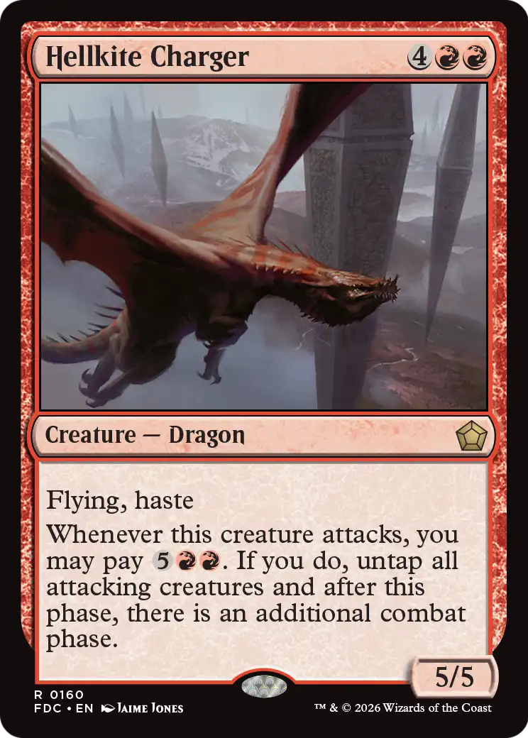 Hellkite Charger [Foundations Commander] | Empire Gaming NC