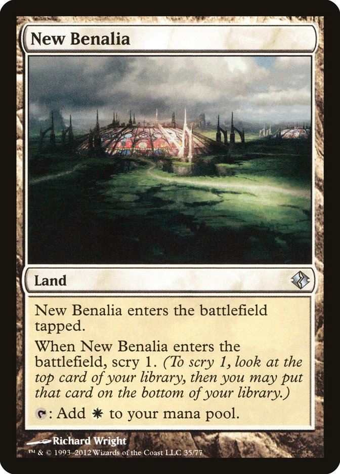 New Benalia [Duel Decks: Venser vs. Koth] | Empire Gaming NC