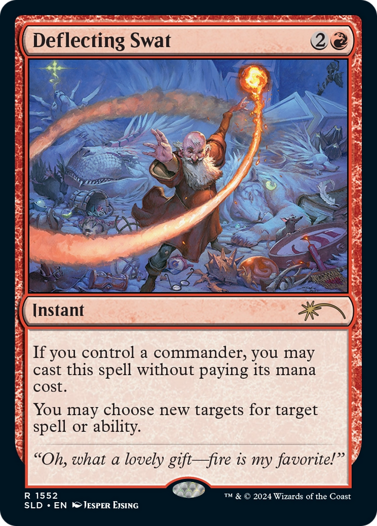 Deflecting Swat (Rainbow Foil) [Secret Lair Drop Series] | Empire Gaming NC