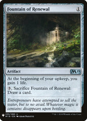 Fountain of Renewal [Mystery Booster] | Empire Gaming NC