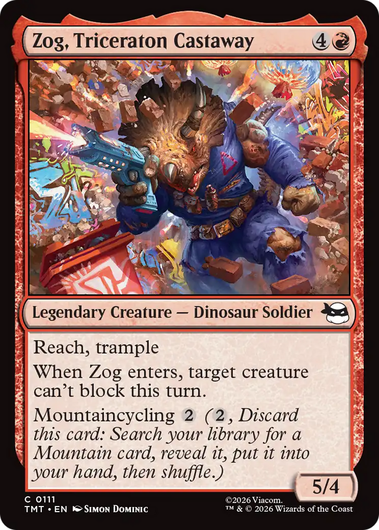 Zog, Triceraton Castaway [Teenage Mutant Ninja Turtles] | Empire Gaming NC