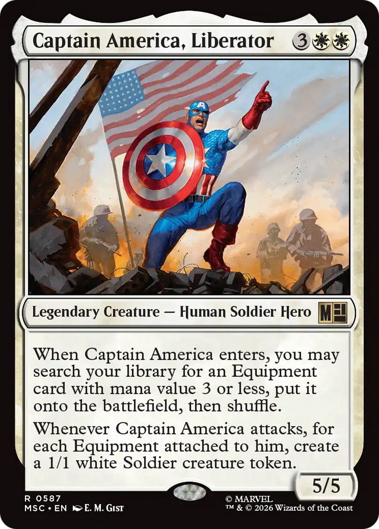 Captain America, Liberator [Marvel Super Heroes Commander] | Empire Gaming NC