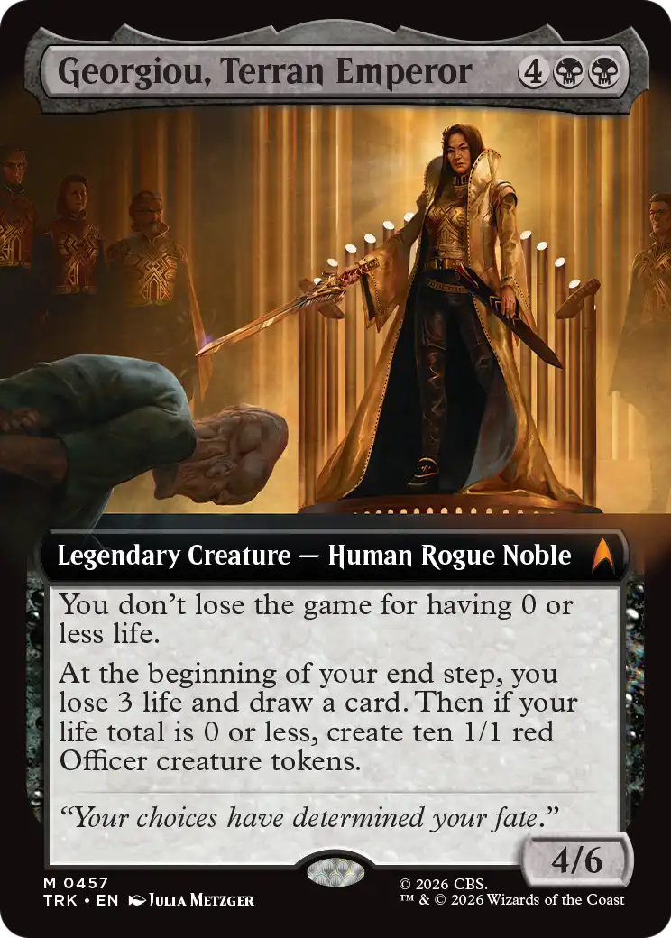 Georgiou, Terran Emperor (Extended Art) [Star Trek] | Empire Gaming NC
