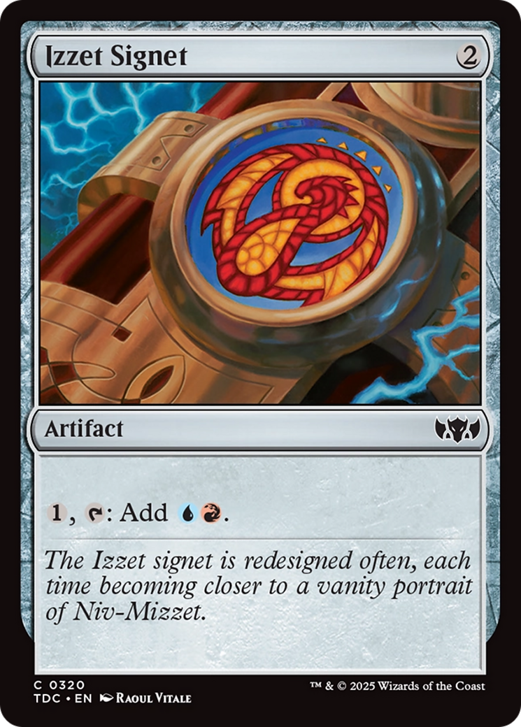 Izzet Signet [Tarkir: Dragonstorm Commander] | Empire Gaming NC