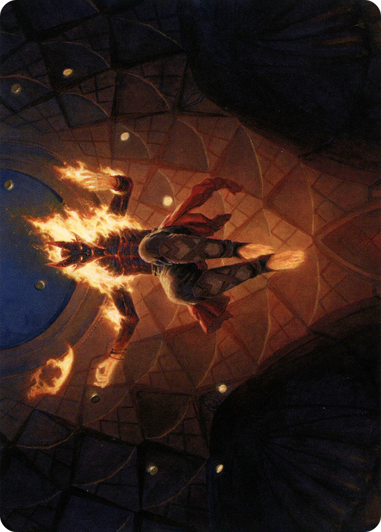 Yusri, Fortune's Flame Art Card [Modern Horizons 2 Art Series] | Empire Gaming NC