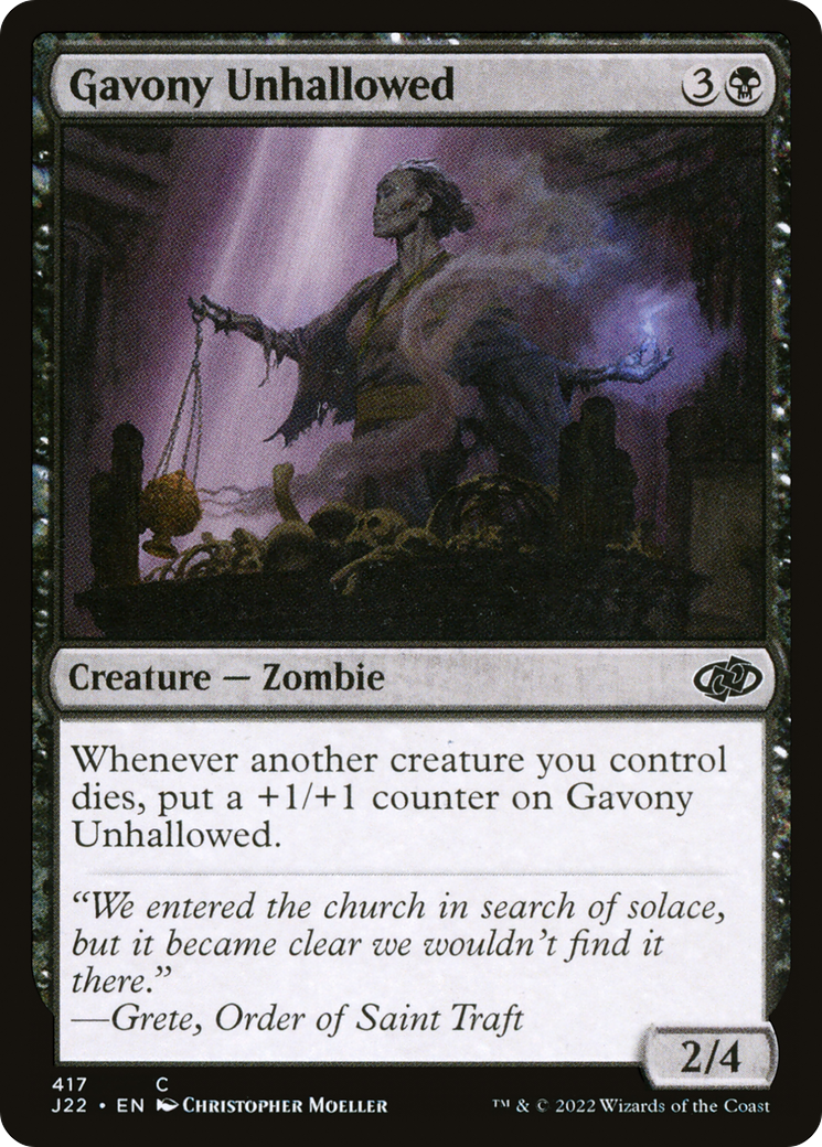 Gavony Unhallowed [Jumpstart 2022] | Empire Gaming NC